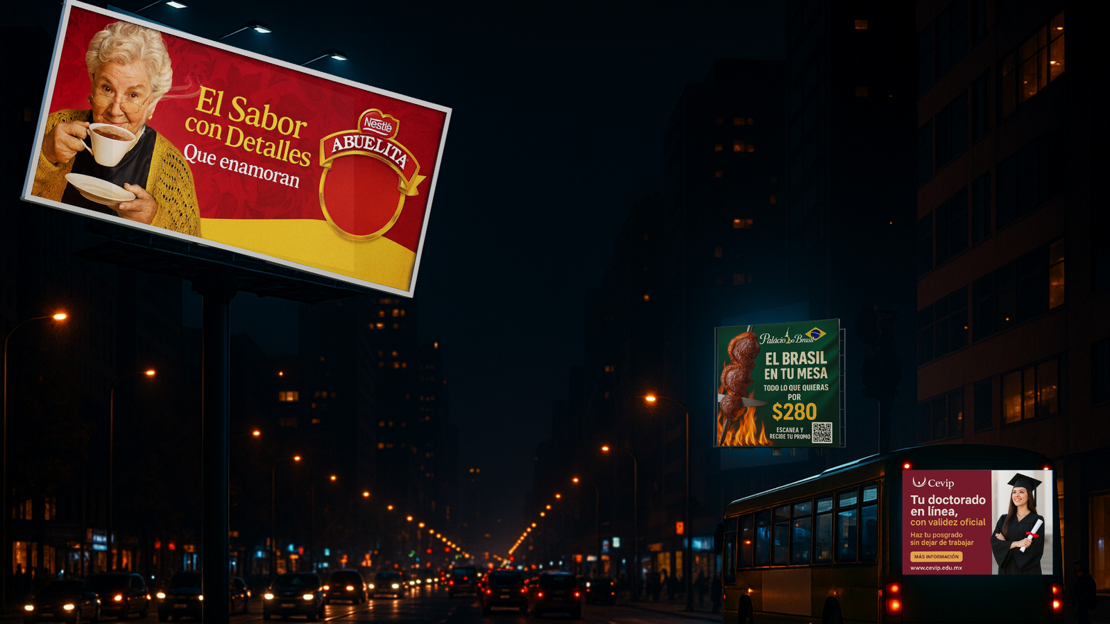 Omnipresencia de marca gracias a la publicidad exterior